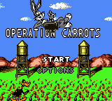 Bugs Bunny & Lola Bunny - Operation Carrots (Europe) (En,Fr,De,Es,It,Nl) Title Screen